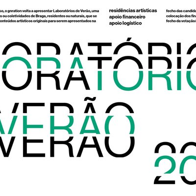 Open Call: Laboratórios de Verão 2018 